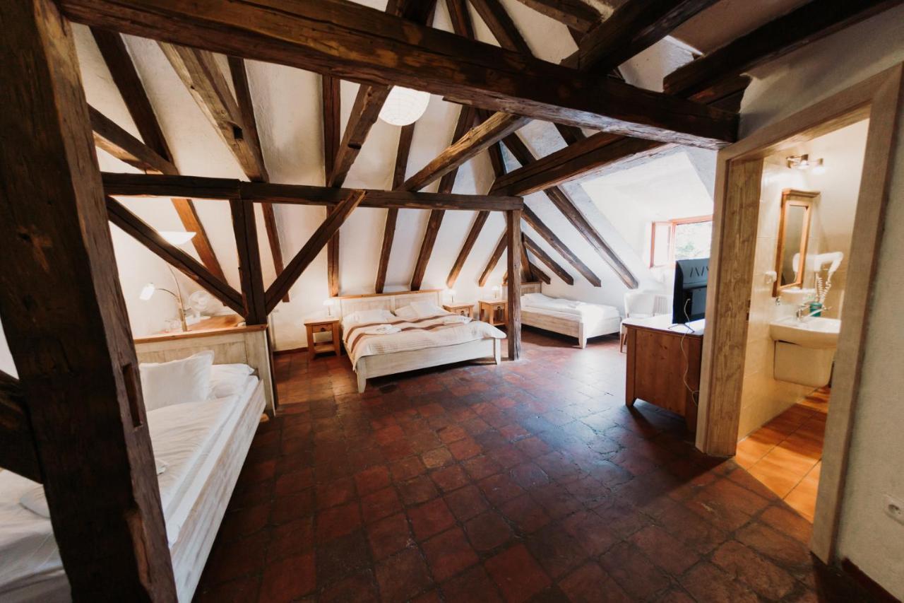 Hotel U Hrabenky Telč Dış mekan fotoğraf