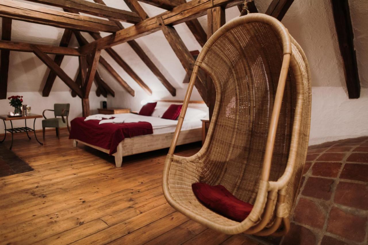 Hotel U Hrabenky Telč Dış mekan fotoğraf