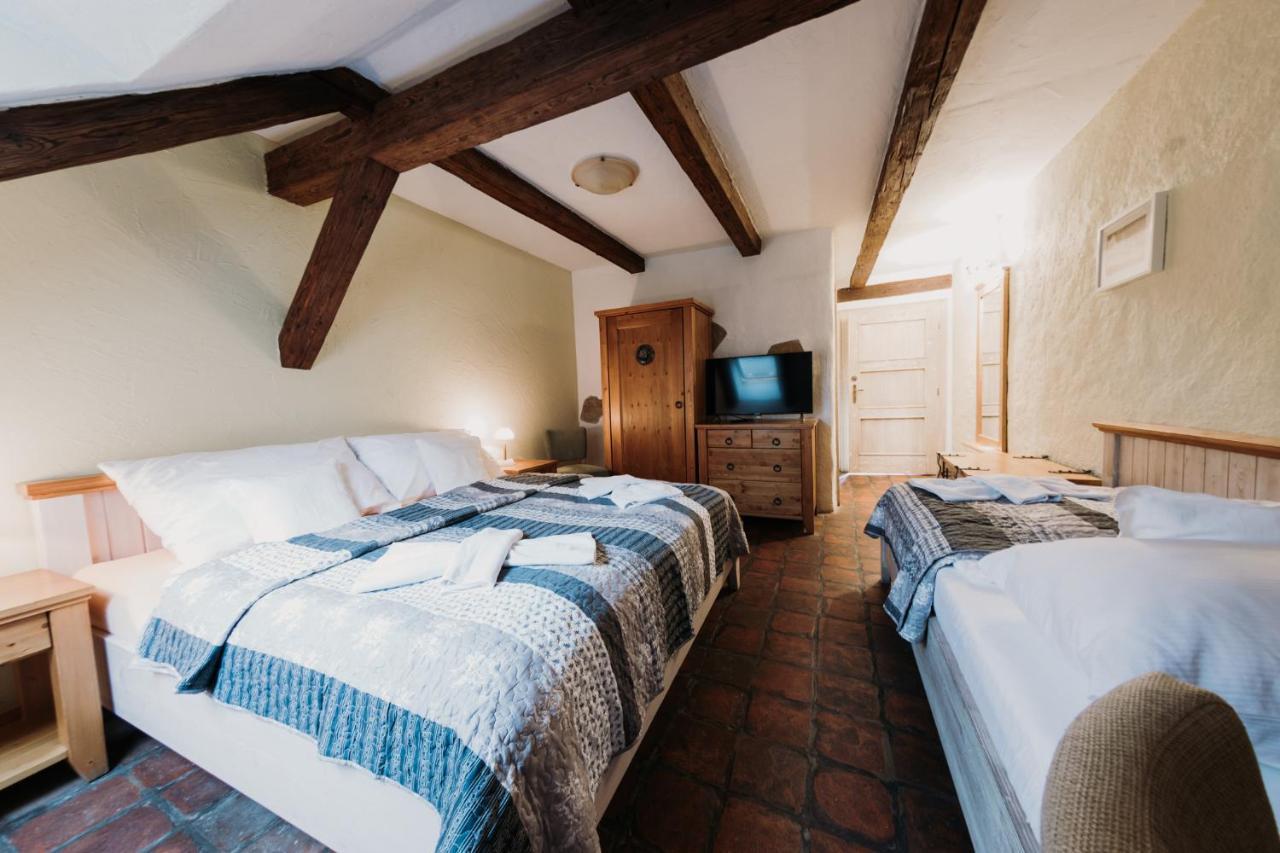 Hotel U Hrabenky Telč Dış mekan fotoğraf