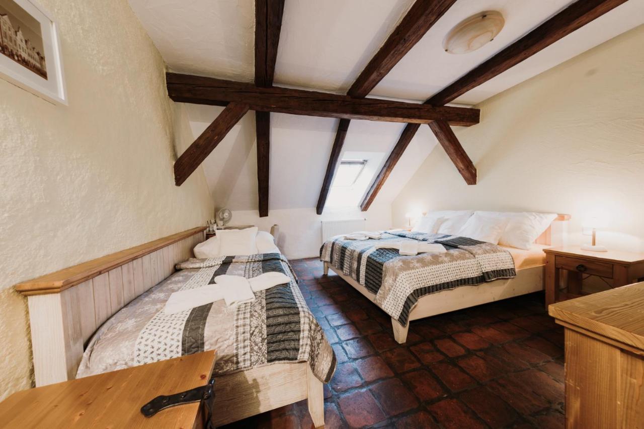 Hotel U Hrabenky Telč Dış mekan fotoğraf